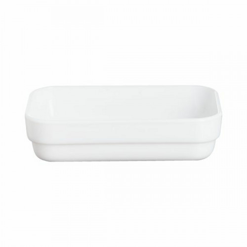 Ravier rectangulaire blanc verre opal 14 cm Restaurant Arcoroc