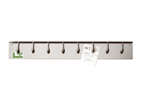 Barre à fiches 13 ressorts inox 100 cm L.tellier