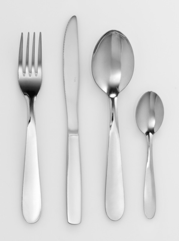 Cuillère à café rond inox 18/0 13,3 cm Eco Essentials Collection