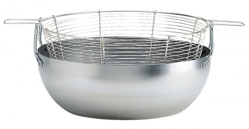 Bassine acier Sans revêtement Sans couvercle Ø 36 cm 10,5 cm 8,8 L De Buyer