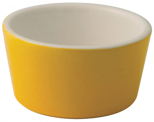Ramequin rond jaune grès émaillé Ø 9 cm Bistronome Pro.mundi