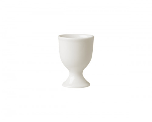 Coquetier rond ivoire porcelaine vitrifiée Ø 5,2 cm Banquet Rak