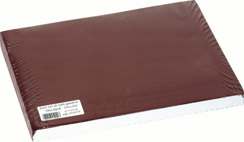 Set de table chocolat papier 30x40 cm Tisslack Cogir (500 pièces)