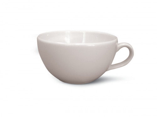 Tasse à déjeuner rond ivoire porcelaine vitrifiée Banquet Rak
