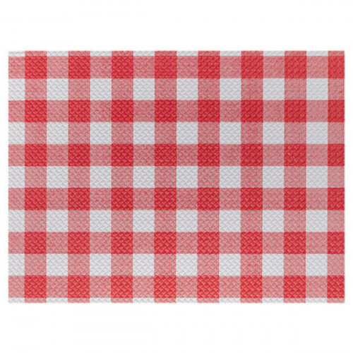 Set de table rouge papier 40x30 cm Manufacture De L'ephemere (500 pièces)