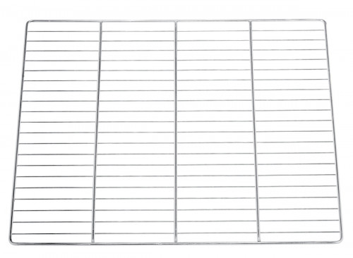 Grille inox 65x53 cm GN 2/1 7 mm 3 traverses 7 mm 20 fils 3 mm