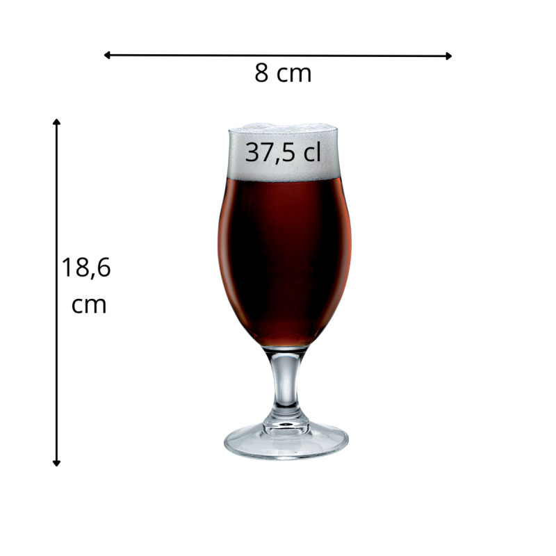 Verre à bière verre 37,5 cl Executive Bormioli Rocco