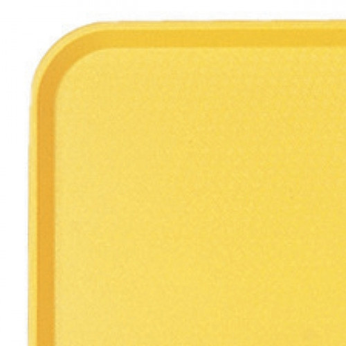 Plateau polypropylène (pp) jaune 34,5x26,5 cm Fast Food Cambro