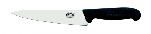 Couteau de cuisine 25 cm inox plastique unie Fibrox Victorinox