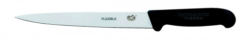 Couteau filet de sole 18 cm inox plastique unie Fibrox Victorinox