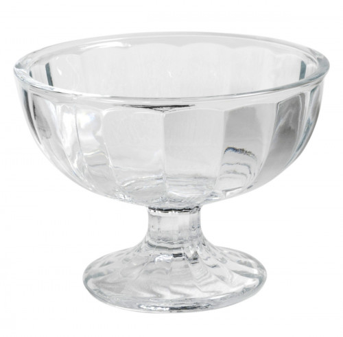 Coupe à dessert rond transparent verre Ø 10,3 cm Cyclade Pro.mundi