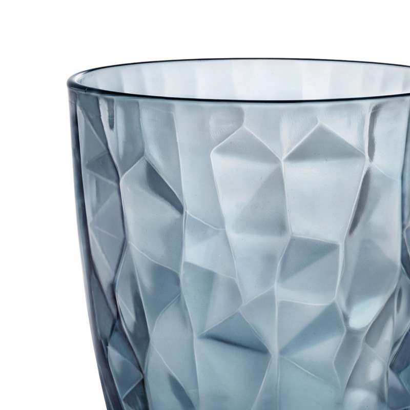 Gobelet bleu verre 30,5 cl Diamond Bormioli Rocco