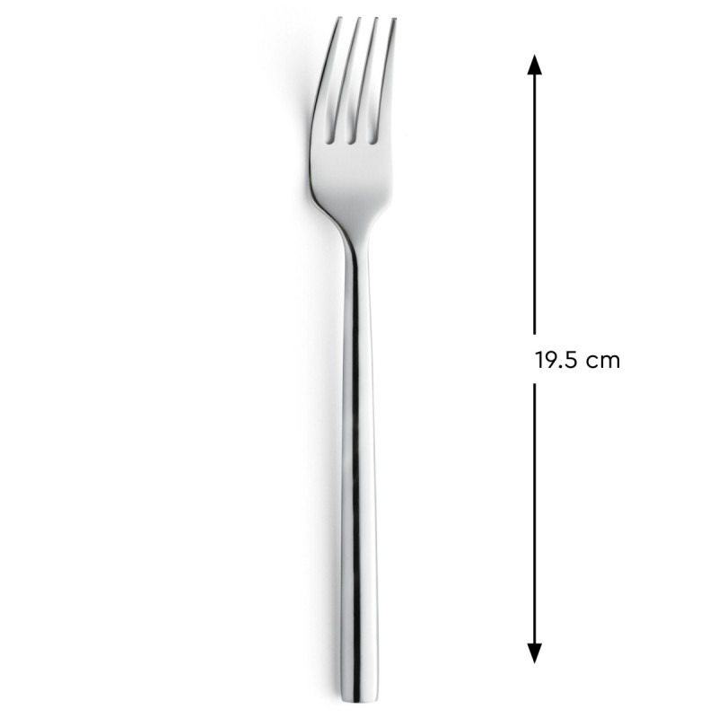 Fourchette de table inox 18/0 19,5 cm Riviera Pro.mundi