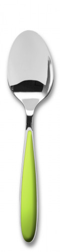 Cuillère de table vert inox 20,5 cm Amande Tarrerias Bonjean