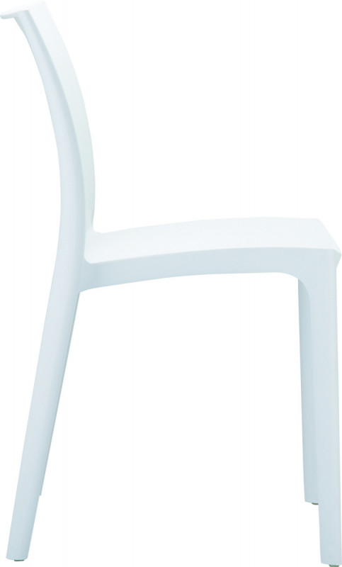 Chaise blanc 81x44x50 cm Maya Flexmob