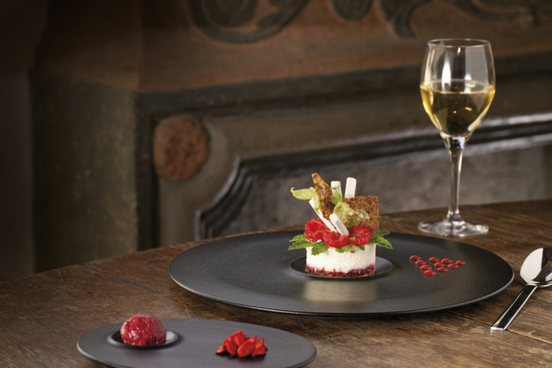 Assiette extra creuse rond noir porcelaine vitrifiée Ø 30,3 cm Neo Fusion Rak