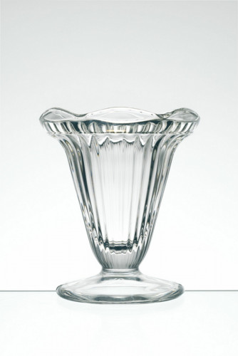 Coupe à dessert rond transparent verre pressé Ø 9,5 cm Cadette La Rochere