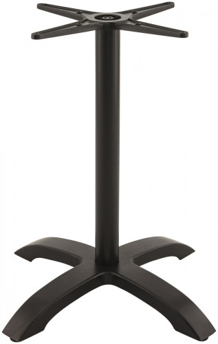 Pied de table noir 66x66x73 cm Berlin Flexmob