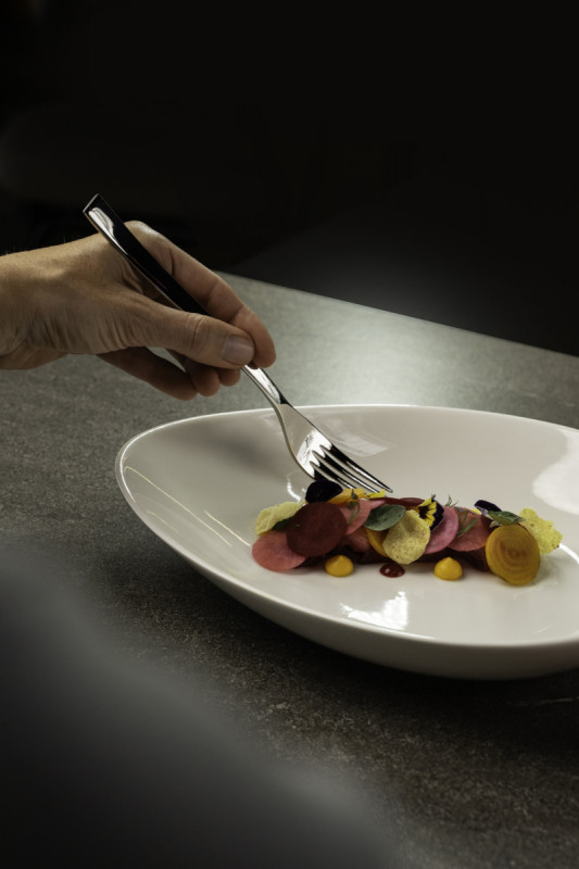 Fourchette à gâteau Fire inox 18/10 15,9 cm Fine Rak