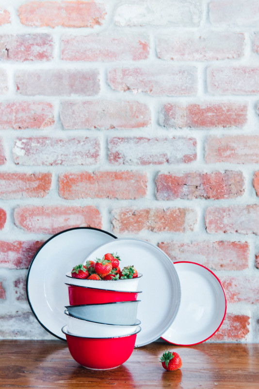 Assiette coupe plate rond blanc grès émaillé Ø 25,5 cm Bistrot Pro.mundi