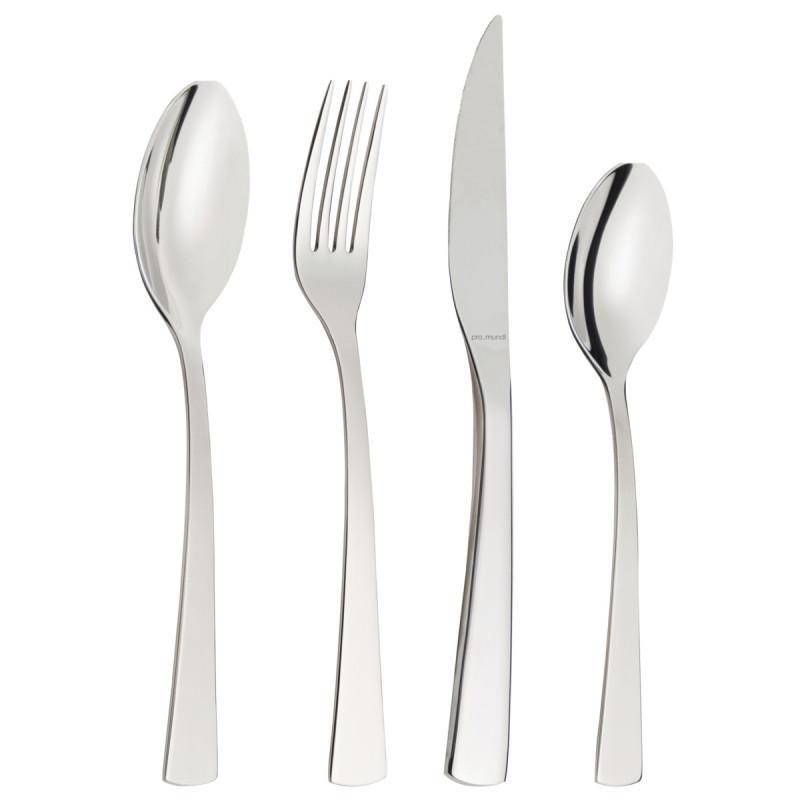Couteau de table monobloc cranté 22 cm Izia Pro.mundi