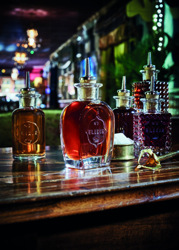 Dash bottle transparent 5,7x5,7x13,5 cm 10 cl Mixology Luigi Bormioli