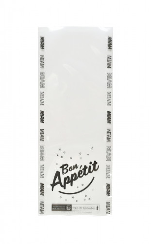 Sac sandwich plastique transparent 14x35 cm (500 pièces)