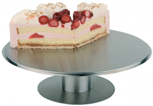 Présentoir à pâtisserie inox Ø 30,5 cm 9 cm Aps