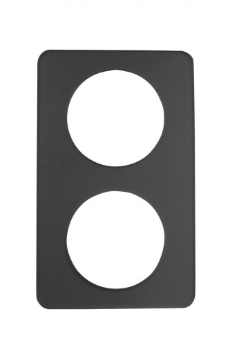 Plateau GN1/1 acrylique noir 53x32,5 cm Evento Degrenne