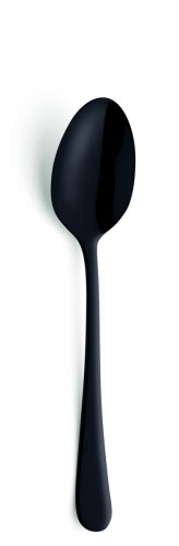 Cuillère à dessert noir inox 18/0 18,5 cm Austin Pvd Black Amefa