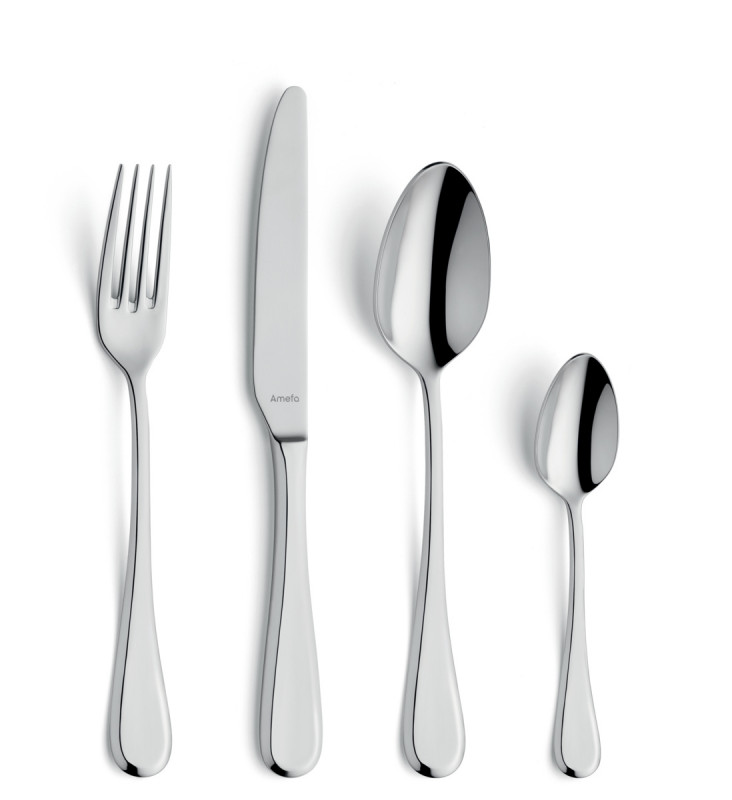 Couteau de table monobloc cranté 23,5 cm Drift Amefa