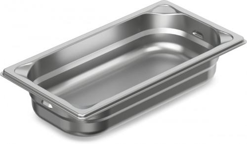 Bac GN 1/3 inox 18/10 P4 cm 1,5 L Pujadas