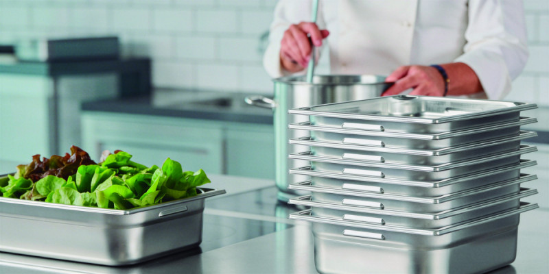 Bac GN 2/4 inox 18/10 P10 cm 6 L Pujadas