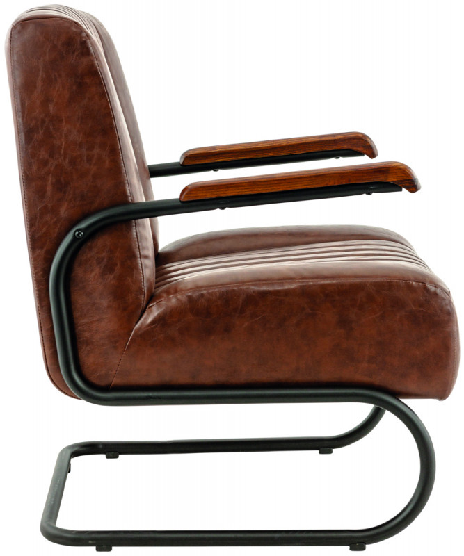 Fauteuil marron 91x65x78 cm Brixton Flexmob