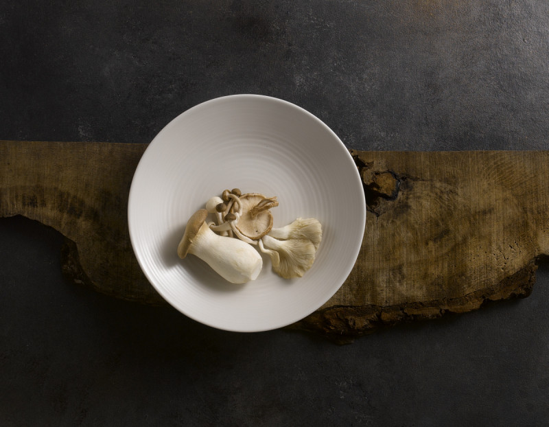 Assiette creuse ovale blanc porcelaine 26,7x19,7 cm Evo Pearl Dudson