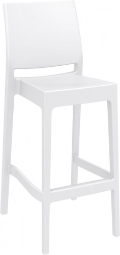 Tabouret de bar blanc 108x44x51 cm Maya Flexmob