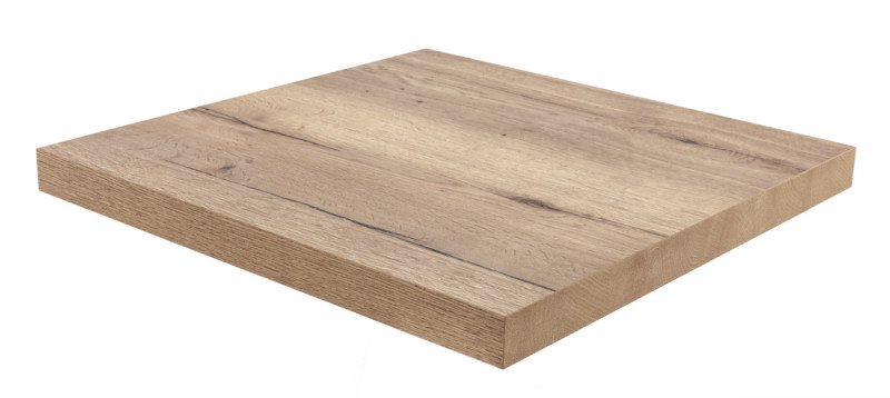 Plateau de table intérieur 70x70x1,8 cm Melamine Flexmob