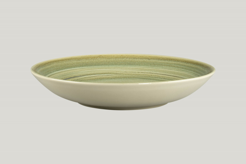 Assiette coupe creuse rond Emerald porcelaine vitrifiée Ø 25,9 cm Rakstone Spot Rak