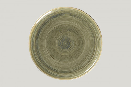Assiette coupe plate rond Emerald porcelaine vitrifiée Ø 30,7 cm Rakstone Spot Rak