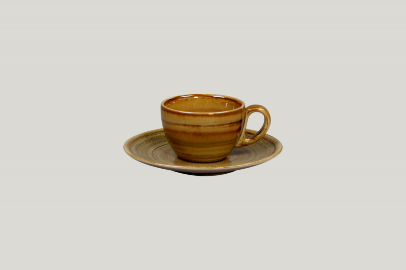 Tasse à café Garnet porcelaine vitrifiée 15 cl Ø 8 cm Rakstone Spot Rak