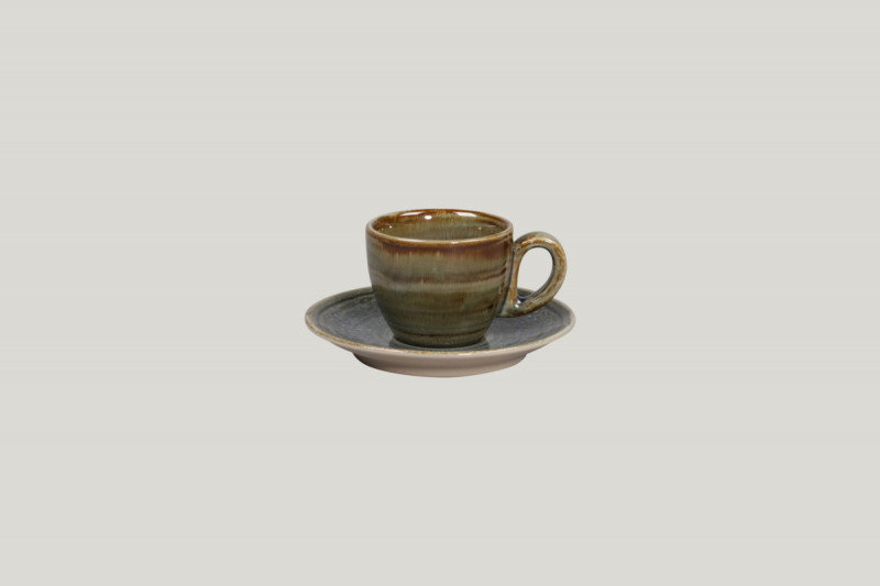 Tasse à expresso Peridot porcelaine vitrifiée 8 cl Ø 6,5 cm Rakstone Spot Rak