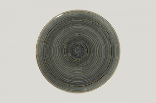 Assiette coupe plate rond Peridot porcelaine vitrifiée Ø 29,3 cm Rakstone Spot Rak