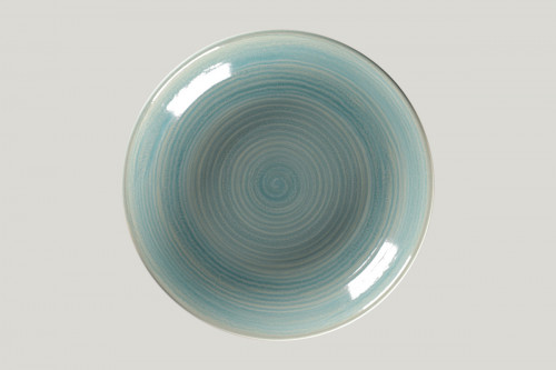 Assiette coupe creuse rond Saphire porcelaine vitrifiée Ø 29,8 cm Rakstone Spot Rak