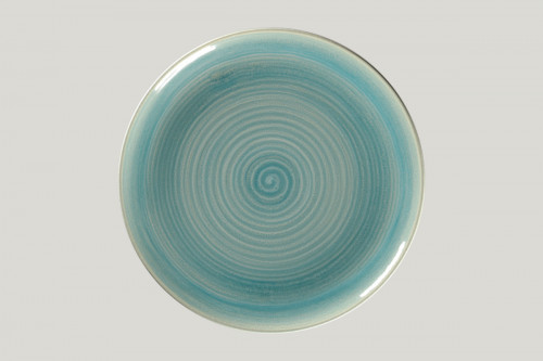 Assiette coupe plate rond Saphire porcelaine vitrifiée Ø 30,7 cm Rakstone Spot Rak