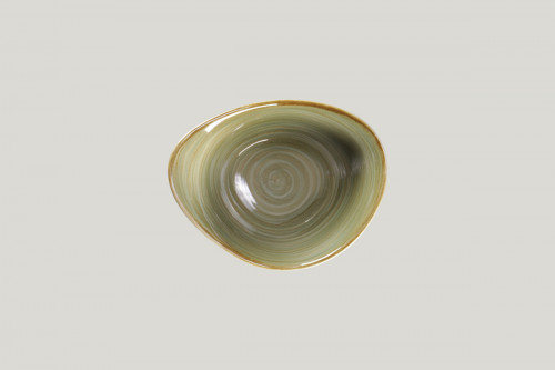 Bol triangulaire Emerald porcelaine vitrifiée 18,5 cm Rakstone Spot Rak