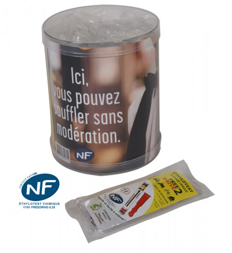 Ethylotest à usage unique