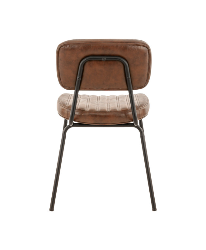 Chaise marron 79x47x51 cm Stanley Flexmob