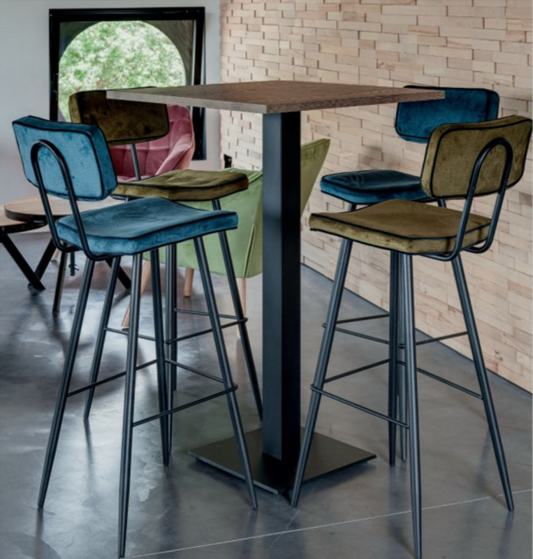 Tabouret de bar marron 107x37x54 cm Maurice Flexmob