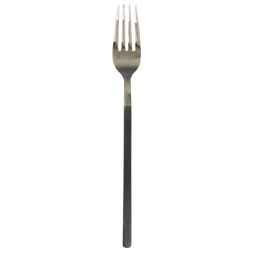 Fourchette de table noir inox 18/0 20,1 cm Aroma Pvd Noir Pro.mundi