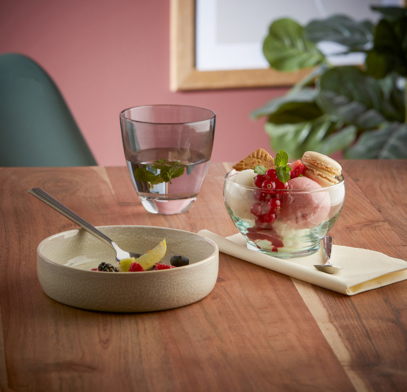 Coupe à dessert transparent verre recyclé Ø 11 cm Lily Pro.mundi